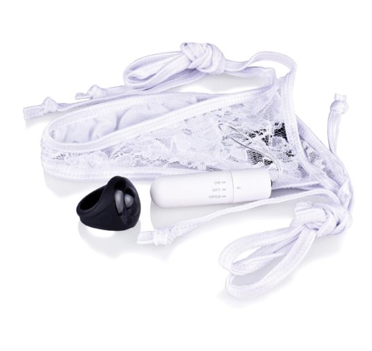 Zdalnie sterowany wibrator do majteczek - The Screaming O Remote Control Panty Vibe White